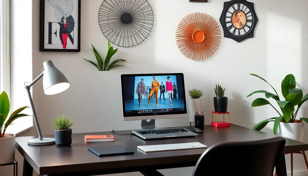 Transform your digital workspace into a fashion-forward environment for learning.
