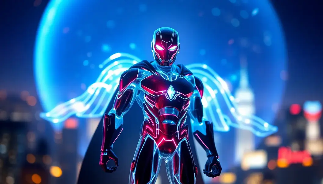 A captivating cybernetic creature figure that brings futuristic elements to life.