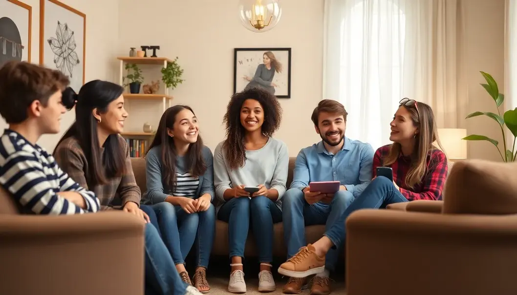 Teens exploring therapy as a tool for everyone, not just for severe issues.